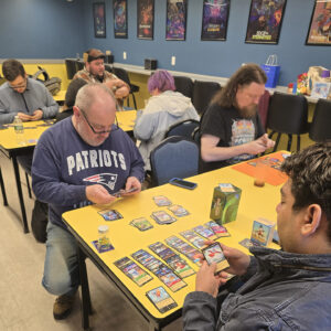 Lorcana Players at Omar's World of Comics